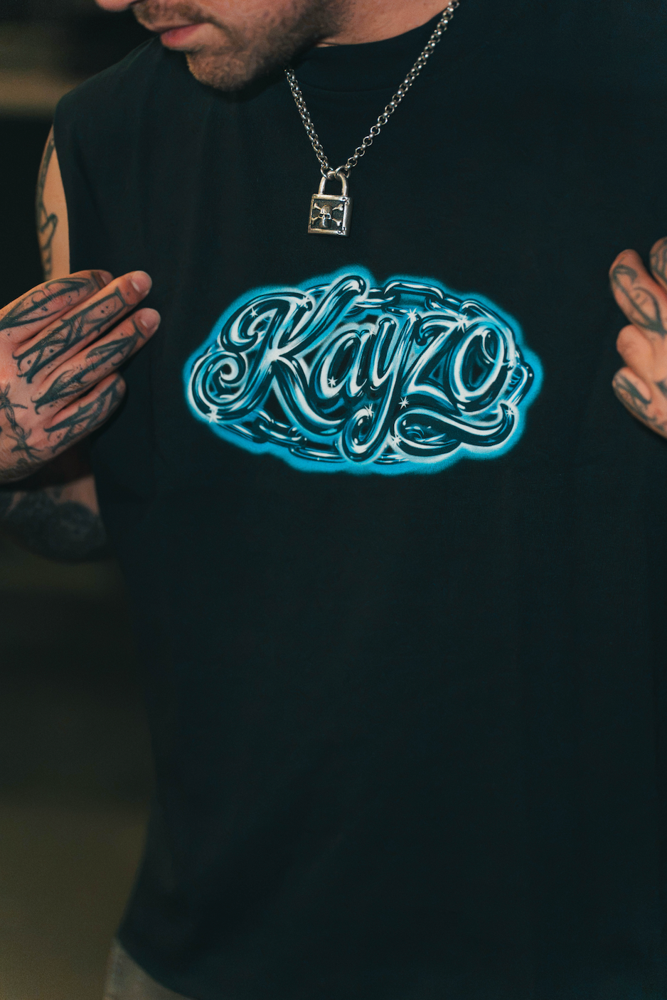 Kayzo Airbrush Tank Top (Black)