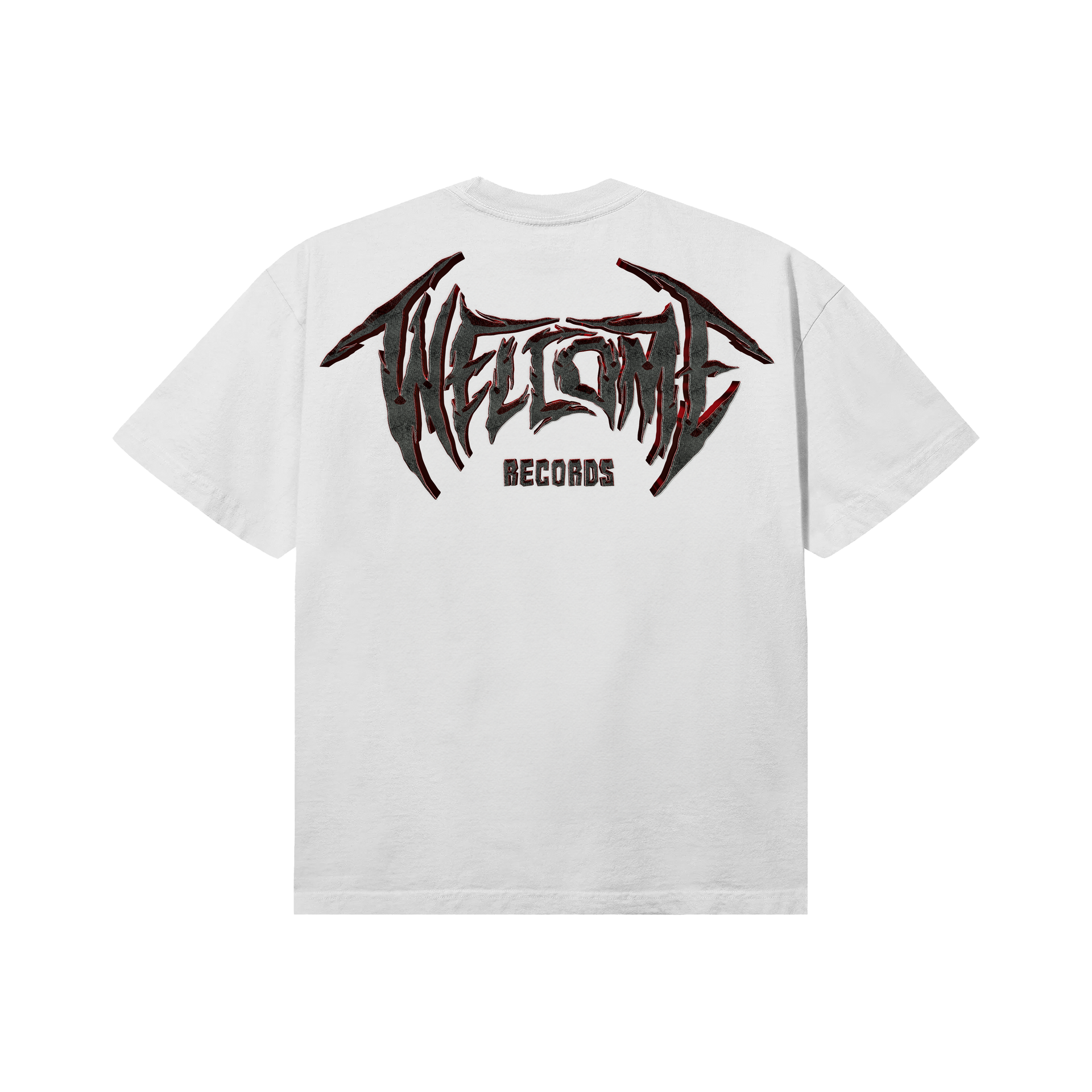 Kayzo Welcome Records Tee (White) – Kayzo Merch