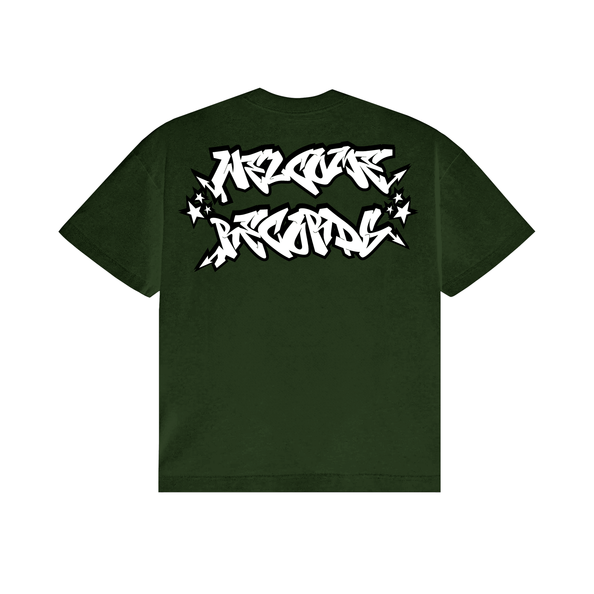 Kayzo Welcome Records Graffiti Tee (Forest Green) – Kayzo Merch