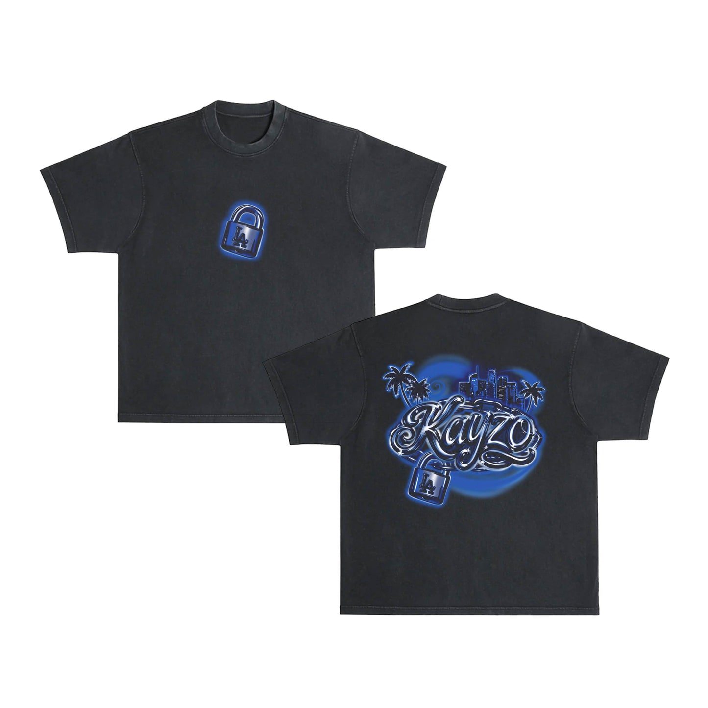 LA Airbrush Tee (Black)